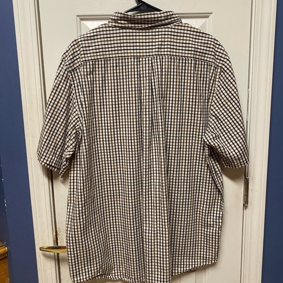 Chaps men shirt sleeve button down casual shirt size XL - Picture 7 of 9
